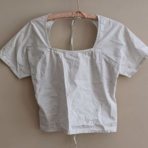 Bohemian Tie-Up Crop Top by Tara's